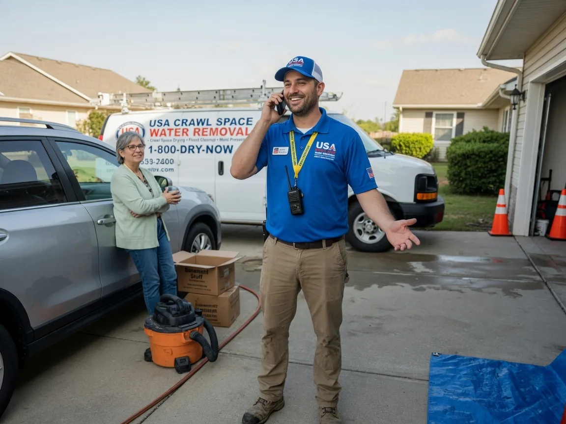 Crawl Space Water Removal Concord, VA FAQs